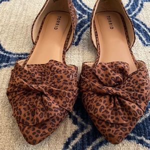 Torrid leopard flats size 11.5W